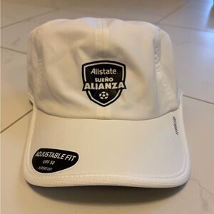 Adidas White and Gray Cap